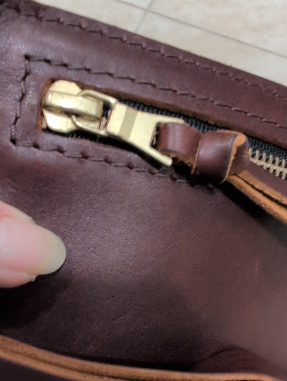 Portland Leather Goods Adriana Pouch Wristlet - Picture 3 of 8